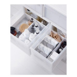 Like It Drawer  Cabinet Organizer Medium White - 2 miniature