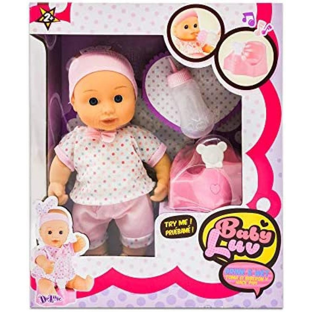 Deluxe / Baby Luv Drink & Wet Baby with Potty (Voice) - 2