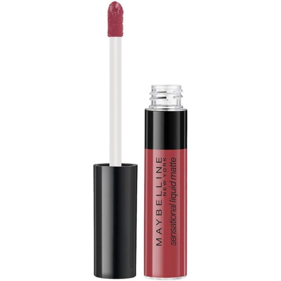 Maybelline New York / أحمر شفاه سائل ، SENSATIONAL ، 08 - Sensationally me