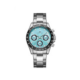 Kenneth Scott Men's Multi Function Light Blue Dial Watch - K22142-SBSL - 1 miniature