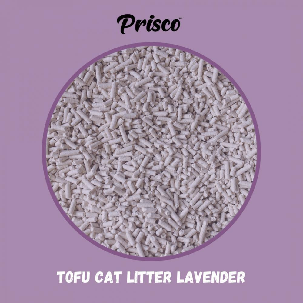 Prisco \/ Tofu Cat Litters Set of 4 Packs Scents: Green Tea, Lavender, Original, Charcoal - 5
