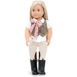 Our Generation Dolls Leah 18" Horse Riding Doll - 2 miniature