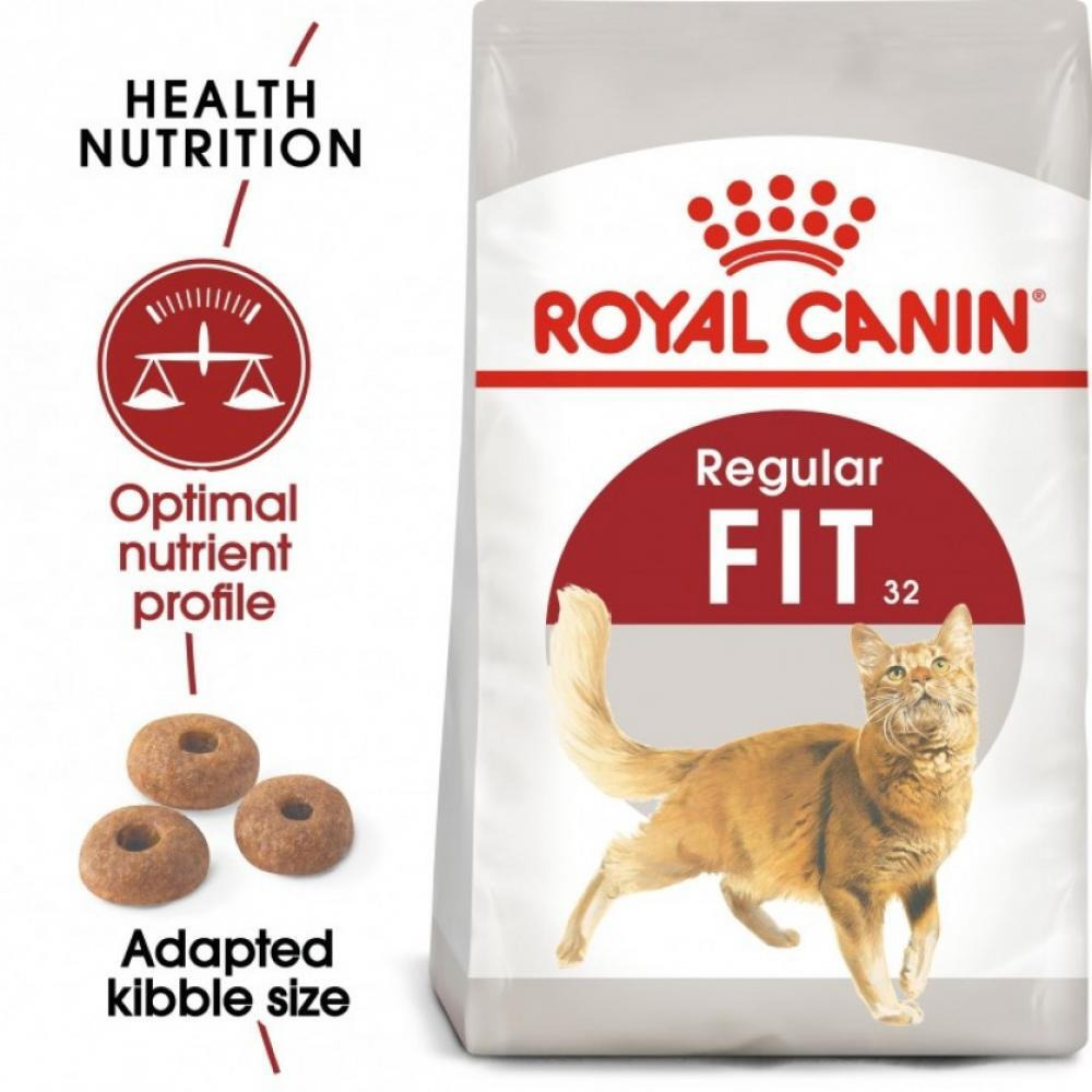 Сухой корм Royal Canin Regular fit 32 для взрослых кошек 10 кг - 1