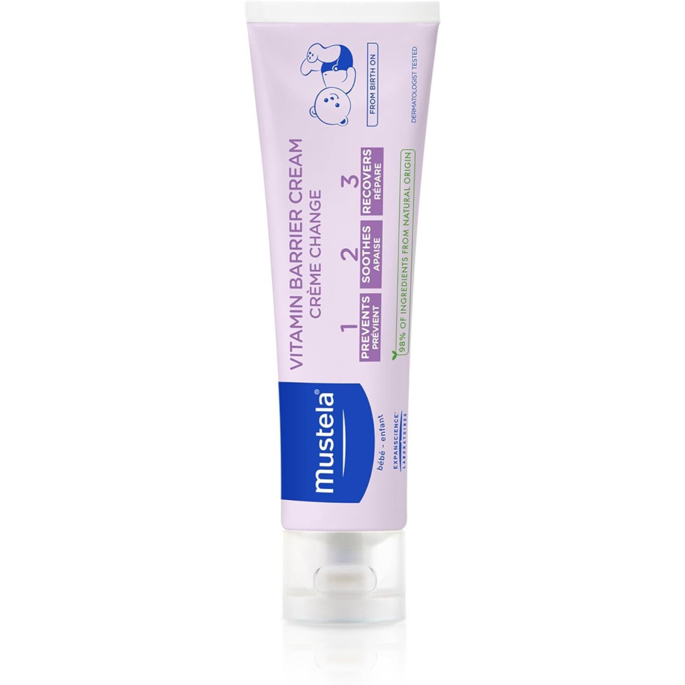 Mustela Baby Diaper Rash Vitamin Barrier Cream 123, 50ml - 3
