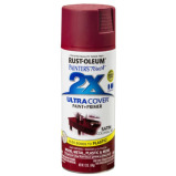RustOleum PT 2X Ultra Cover Satin Colonial Red 12Oz - 1 miniature