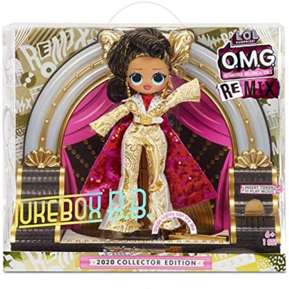 L.O.L. Surprise! O.M.G. Remix 2020 Collector Edition Jukebox B.B with Music, LOL SURPRISE REMIX; L.O.L. Surprise! O.M.G. Remix 2020 Collector Edition - 2
