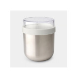 Кастрюля Brabantia MAKE \& Take Изолированная для ОБЕДА 0,5 Л Светло-серый - 1 miniature