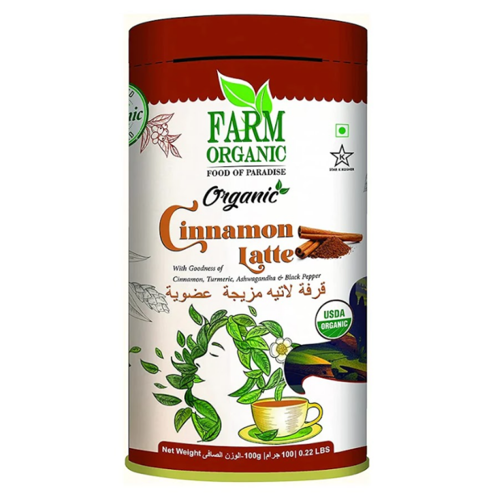 Farm Organic Корица Латте Смесь 100 г - 1