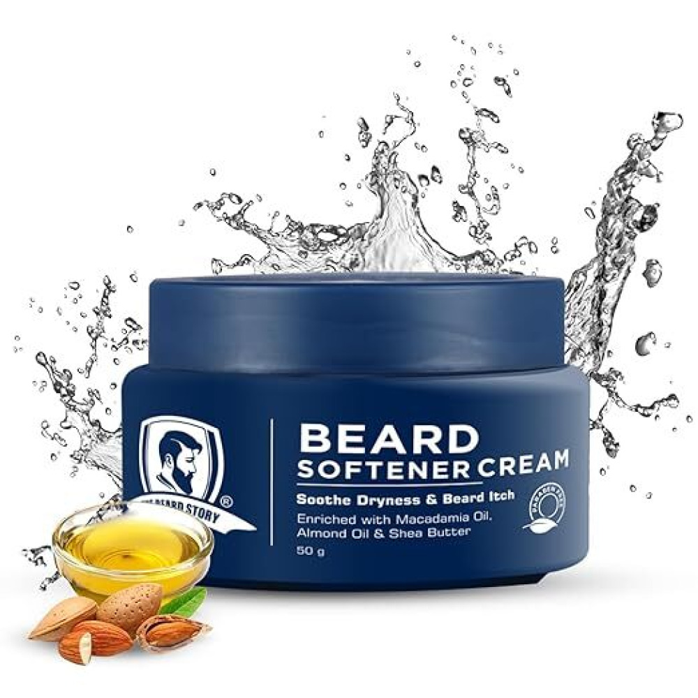 The Beard Story, Beard Softener Cream for Men, 50 g - 1