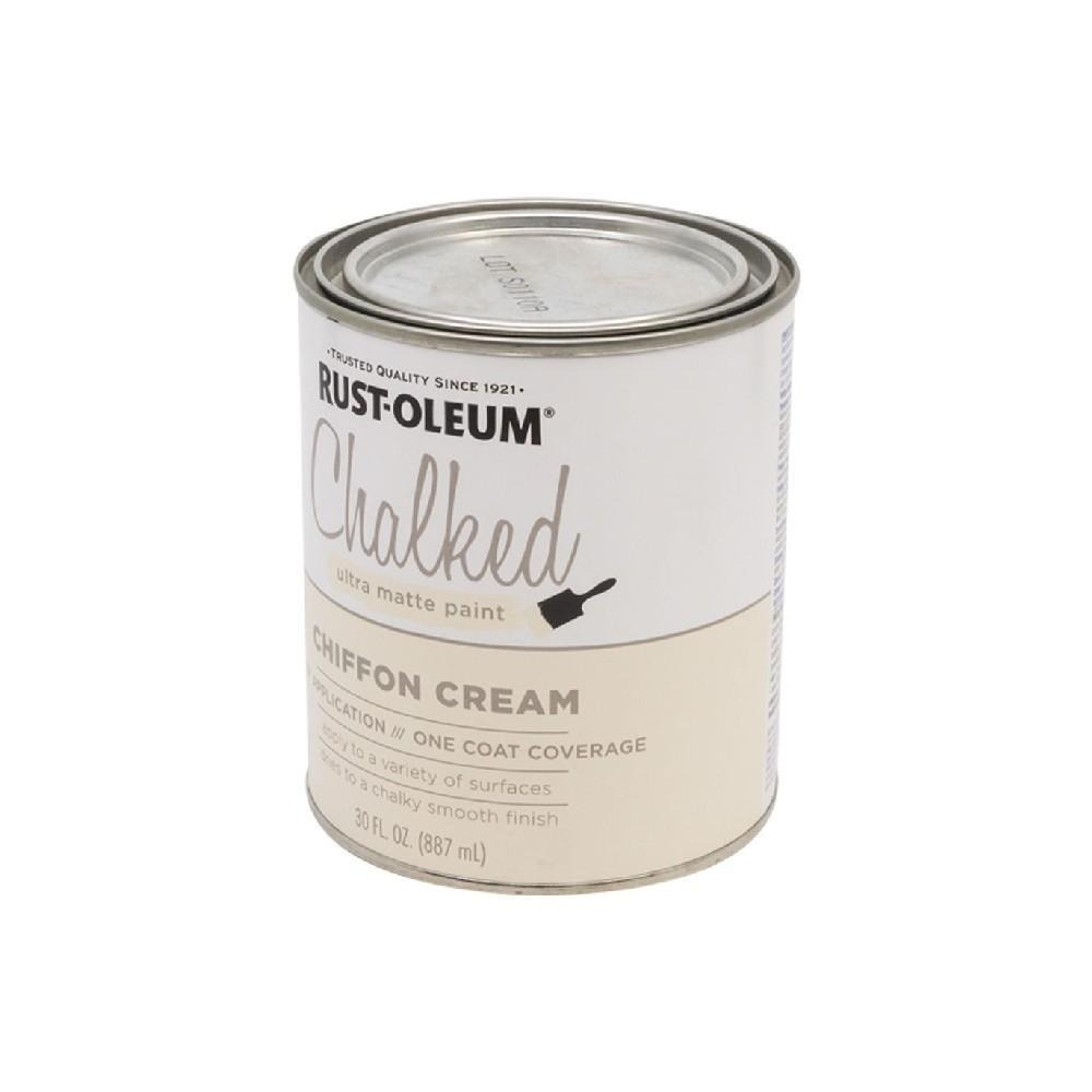 Rust-Oleum Chiffon Cream Chalkboard Paint 30 Oz. - 2