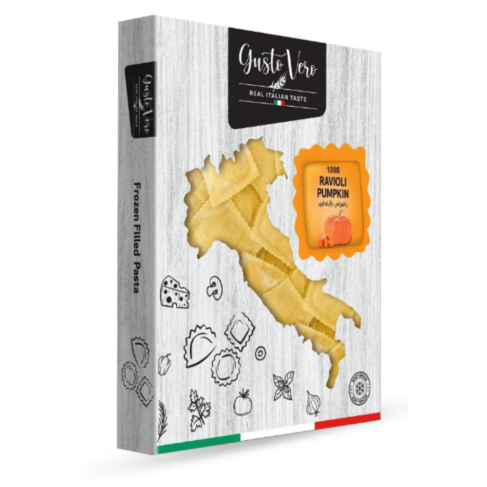 Gusto Vero Равиоли С Квадратной ТЫКВОЙ 300 г - 1