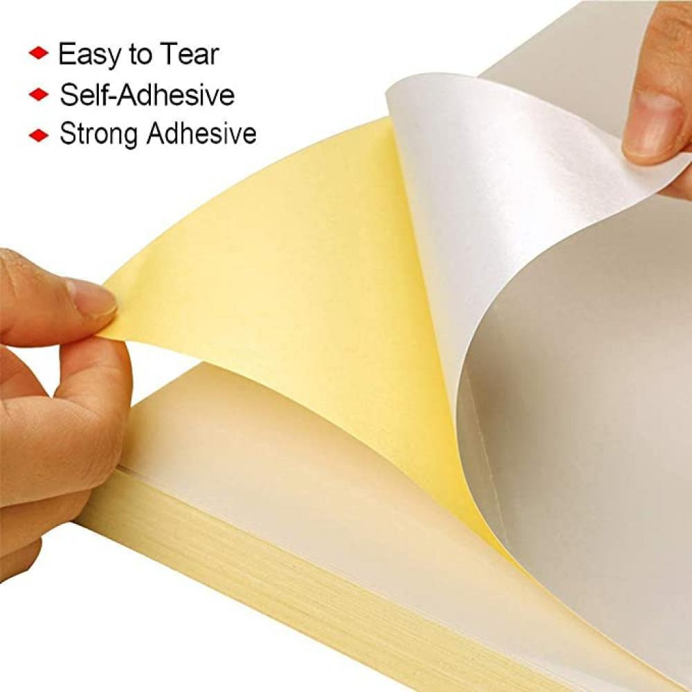 Printable sheets, A4 size, Glossy white, 100 pcs - 3
