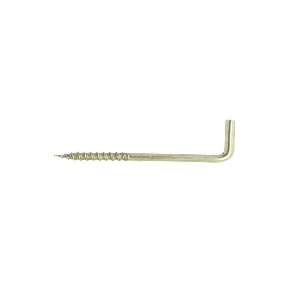 Homesmiths Brass Plated Square Hook 2 12 Inch - 2