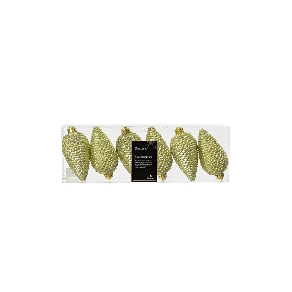 كايمنجك ديكوريس كوز الصنوبر الفستق المقاوم للكسر - 1