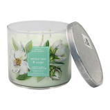 Bath & Body Works, Candle, White tea and sage, 7 oz. (198 g) - 2 miniature