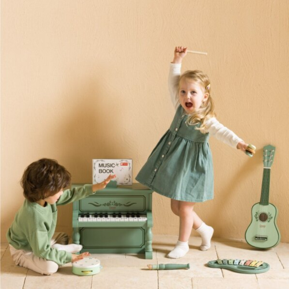 Classic World Musical Instruments for Toddlers Vintage Style - 6