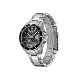 Kenneth Scott Men's Analog Black Dial Watch - K22040-SBSB - 2 miniature