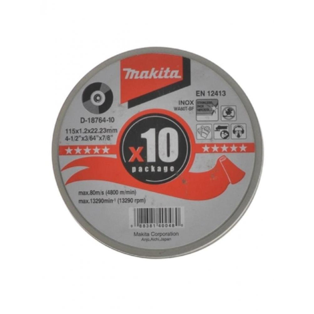 Makita Stainless Steel Cutting Disc 115mm - 1