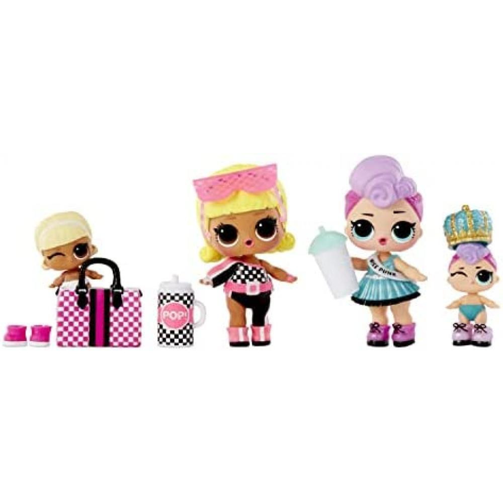 L.O.L. Surprise! 2-N-1 Me & My Lil Sis Color Change Surprise With 15 Surprises - Great Gift For Kids Ages 4+, Multicolor - 12