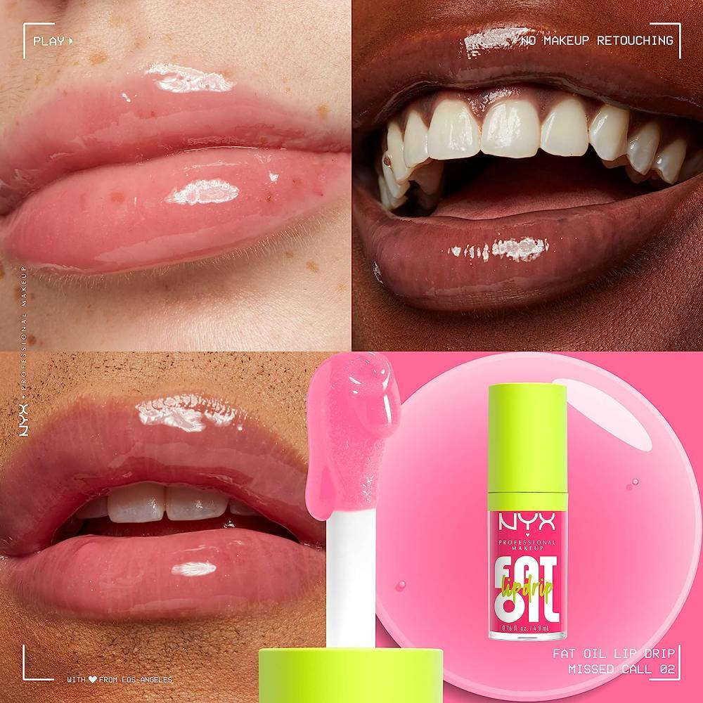 NYX \/ Lip gloss, Fat oil, Lip drip, Missed call - 3