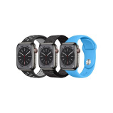 3pcs Watchband Replacement for Apple Watch 41/40/38mm Series 9/8/7/6/5/4/SE - 1 miniature