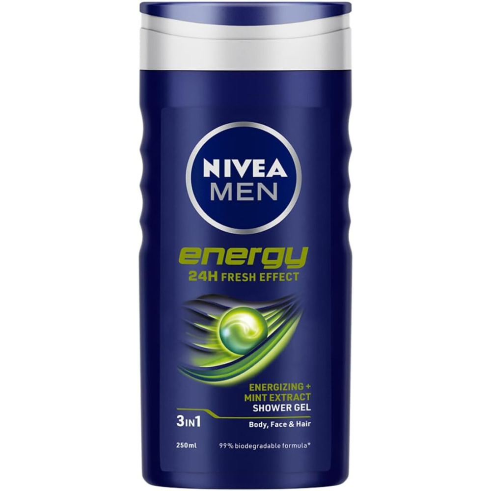 Гель Для Душа Nivea For MEN ENERGY, 250 мл - 1
