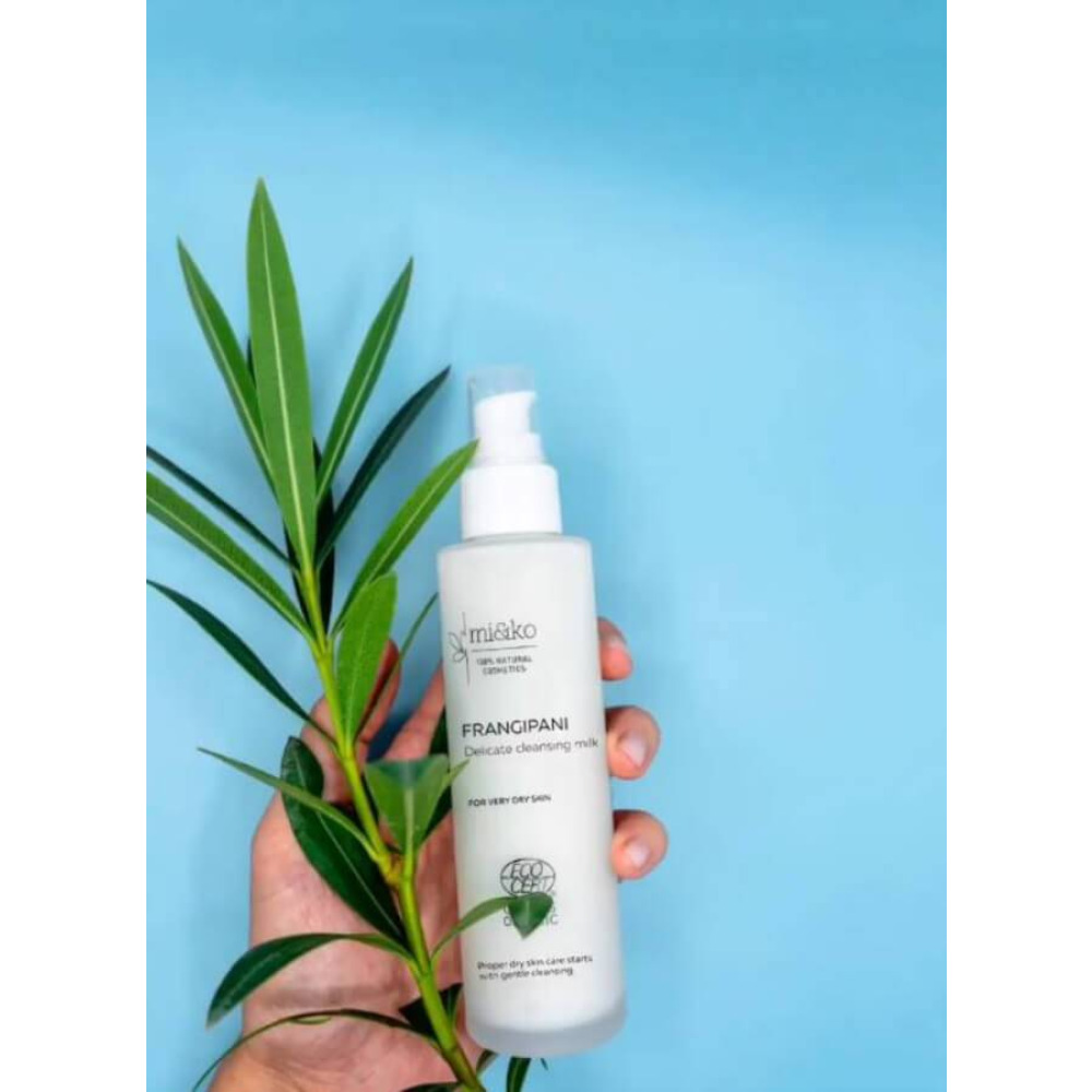 Mi\&Ko Facial Cleansing Milk, Frangipani, For Very Dry Skin, 100 ml, Organic - 2