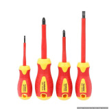 Terminator brand Screw Driver Set of 4 pieces 2 pieces Slotted & 2 pieces Pozidrive - 2 miniature