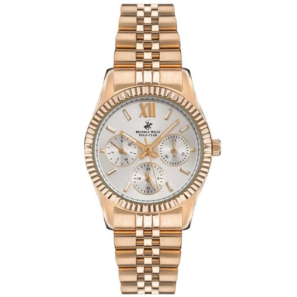 BEVERLY HILLS POLO CLUB Women Multi Function Silver Dial Watch - BP3169C.430 - 1