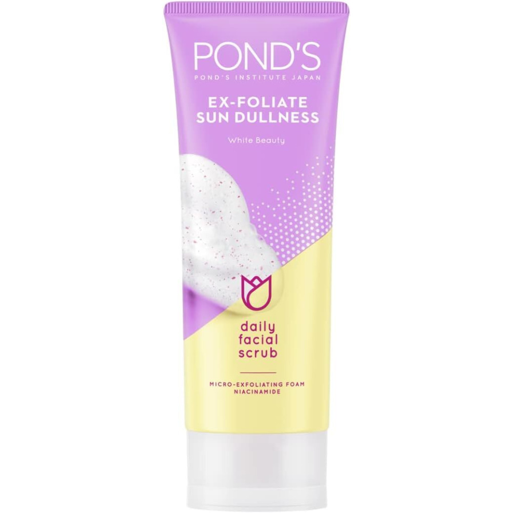 Pond's White Beauty Daily Facial Scrub with Niacinamide, 100g - 1