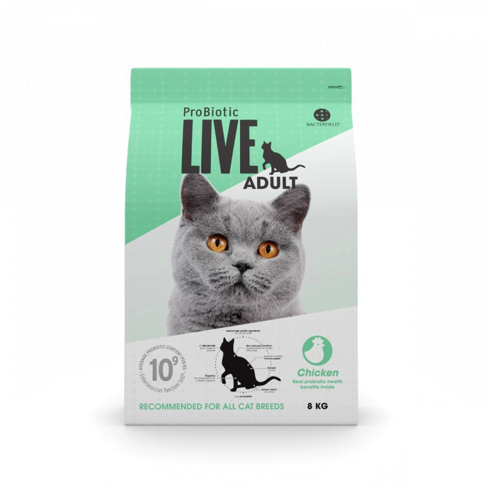 Probiotic Live Cat Adult Chicken - 1