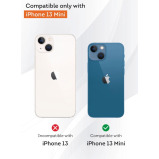 чехол для IPHONE 13 MINI, Противоударный Чехол Для ТЕЛЕФОНА, Прозрачная Задняя Панель С защитой от ПОЖЕЛТЕНИЯ, Совместимая С Iphone 13 Mini (5,4 дюйма - 7 miniature