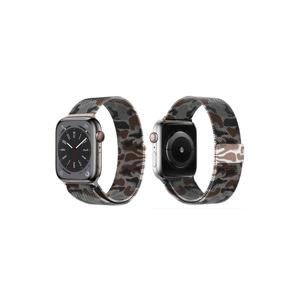 Perfii Milanese Replacement Band for Apple Watch 49, 45, 44, 42 mm Series Ultra 8 7 6 5 SE 4 3 - 1