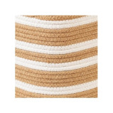 سلة من حبل القنب من هوم سميث، لون أبيض طبيعي، عمق 28 × ارتفاع 28 سم - 4 miniature