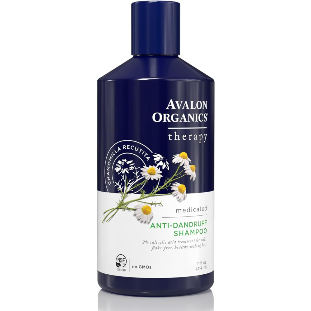 Avalon Organics Therapy Medicated Anti-Dandruff Shampoo, 14 Oz - 1
