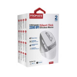 ماوس لاسلكي بروميت ساميت 2.4 جيجاهرتز مريح 2200 نقطة في البوصة بنقرة صامتة - 1 miniature