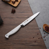 Fissman Utility Knife White/Silver 5inch Monogami Series Non Stick Stainless Steel (13 cm) - 3 miniature