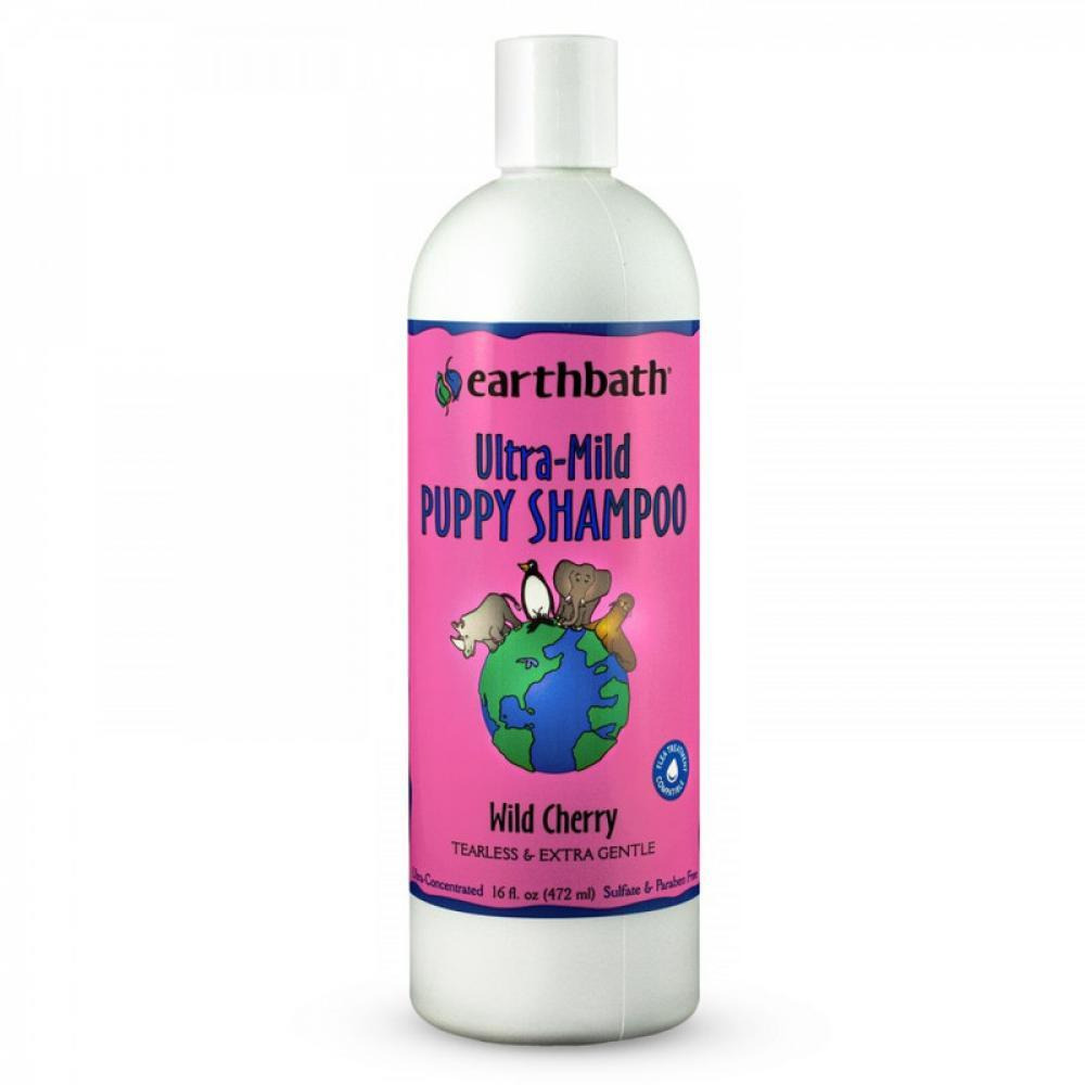 Earthbath Shampoo - Ultra-Mild - Tearless Extra Gentle - Wild Cherry - 472ml - 1