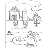 Hinkler On the Farm Coloring Book - 2 miniature