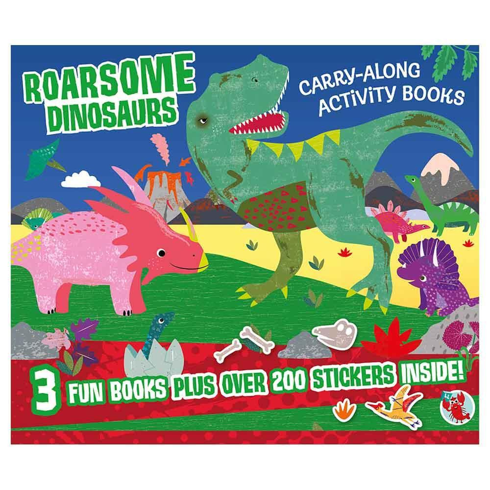Roarsome Dinosaurs Carry Along Activity Book - 1