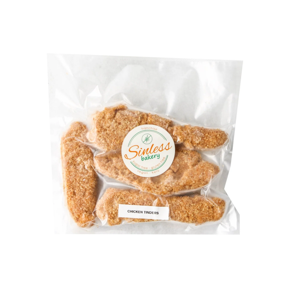 Sinless Bakery Frozen Chicken Tenders, 220 g - 1