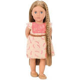 Our Generation BD31073 Portia Fashion Doll, Various, 18-Inch/46 cm - 1 miniature
