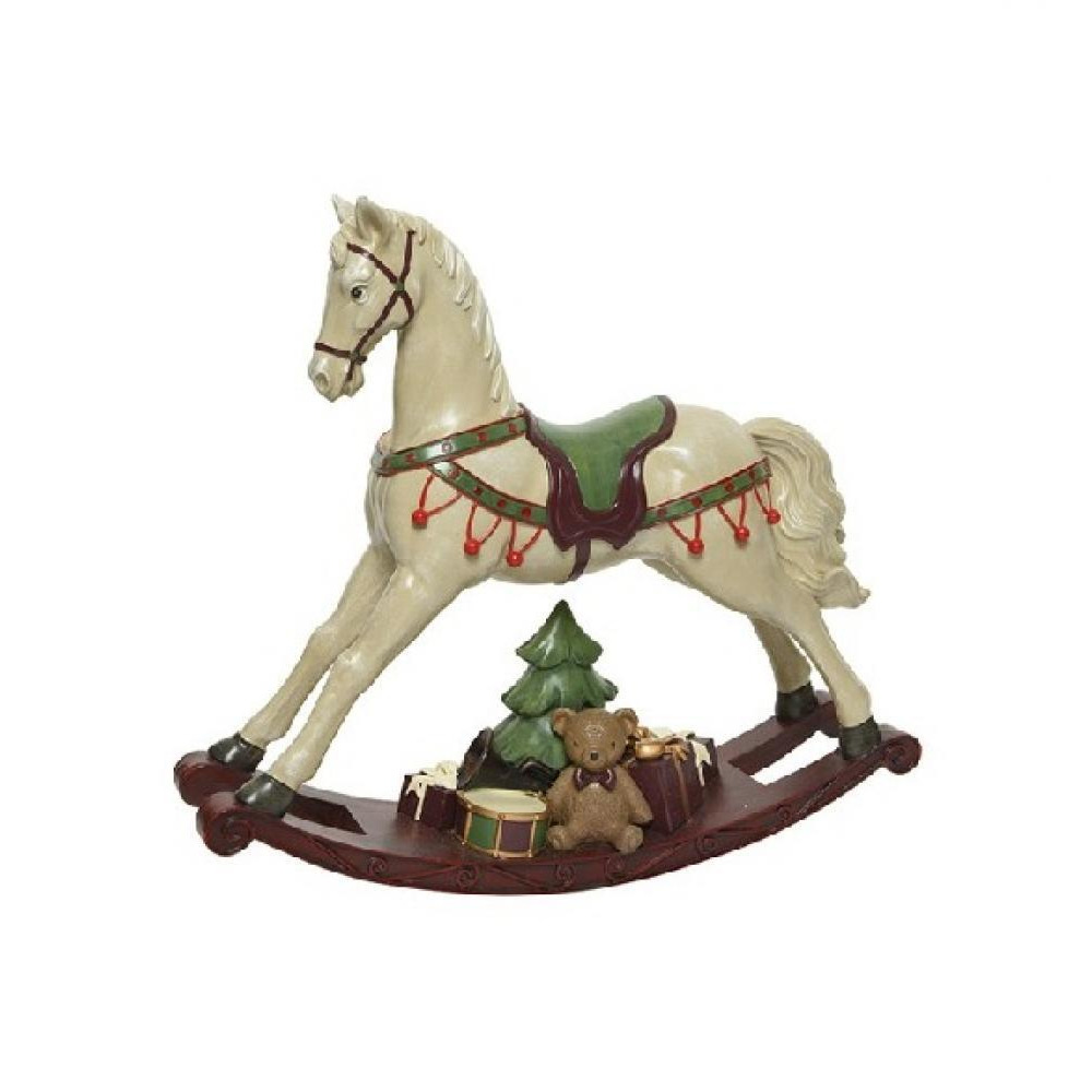 حصان هزاز من كايمنجك ديكوريس، حصان هزاز من البوليريسين، عتيق - 1