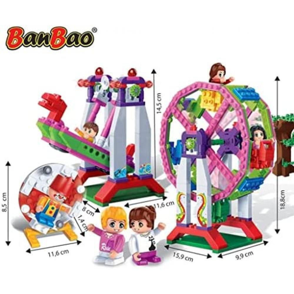 BanBao / Trendy city, Girl series, 401 pieces, 6110, multicolor, 5+ - 4