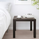 IKEA LACK Side Table, Black-Brown, 55x55 cm - 3 miniature