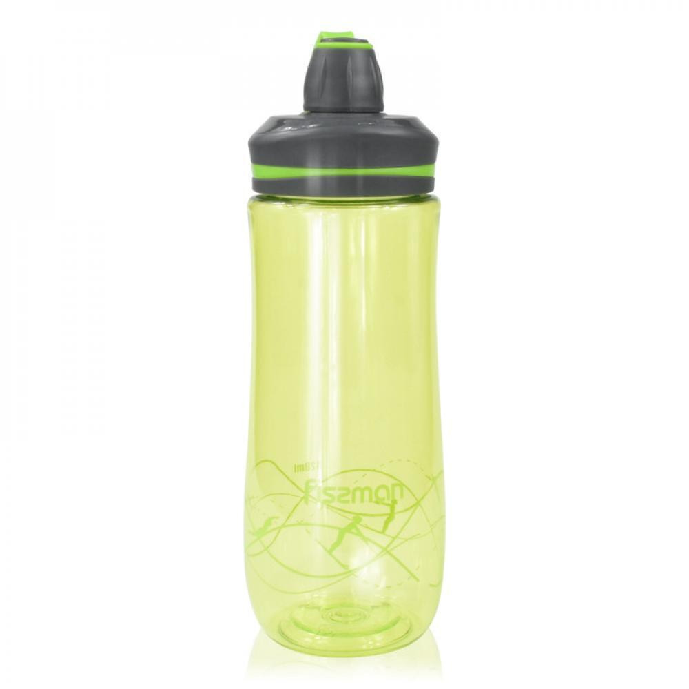 Fissman Sports\/ Gym Water Bottle With Leakproof Green\/Black 820ml - 1