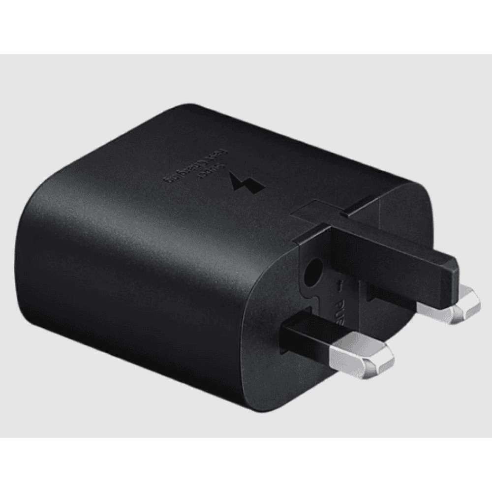 ДОМАШНЕЕ ЗАРЯДНОЕ УСТРОЙСТВО SAMSUNG ТИПА — C ТИПА — C 25 ВТ, ЧЕРНОЕ - 2