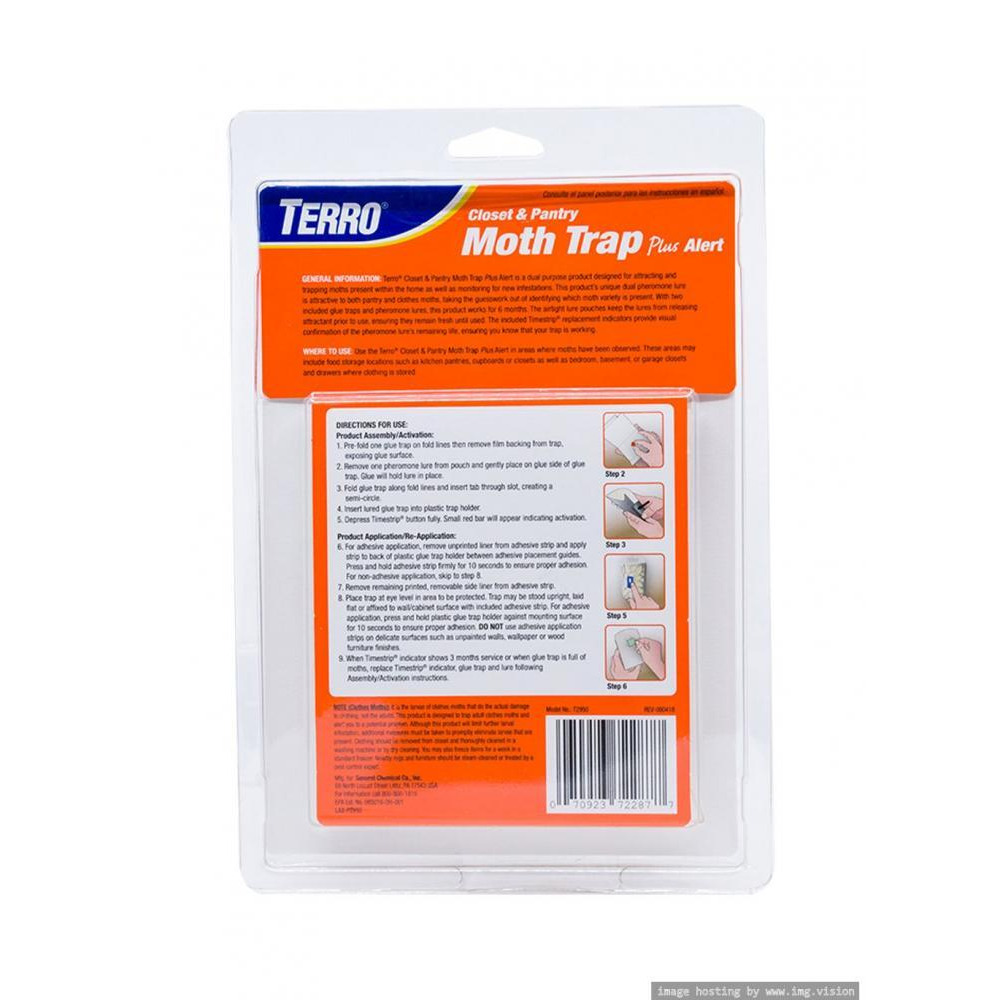 Terro Closet & Pantry Moth Trap Plus Alert - 2