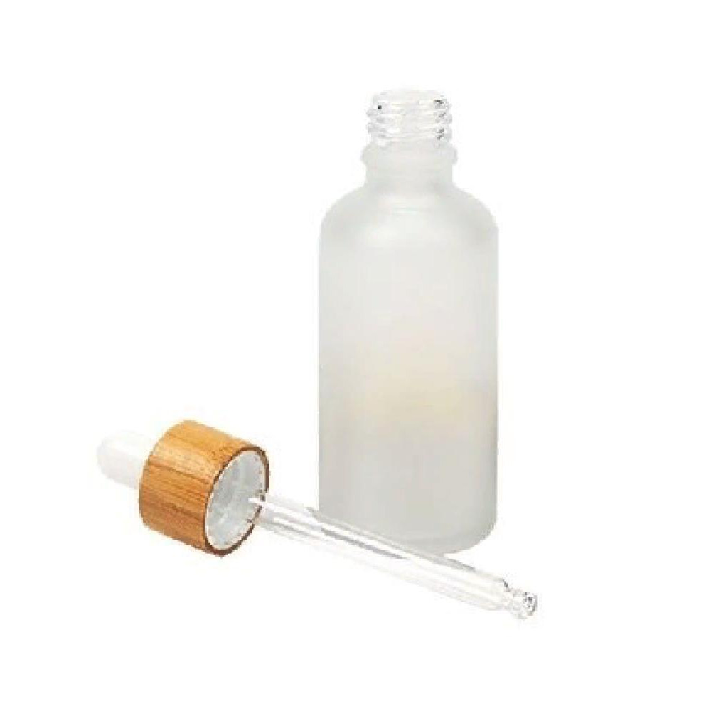 زجاجة مصل زجاجية للسفر سهلة الاستخدام مع قطارة من هوم سميث - مثالية للزيوت العطرية والعناية بالبشرة - مضادة للتسرب، ومحمولة، وشفافة، وتحمل 50 مل - 2