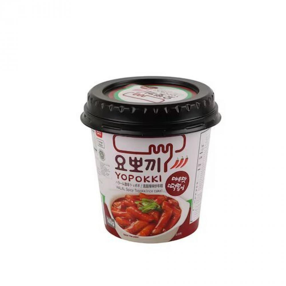 Yopokki Halal Spicy Topokki 140g - 1